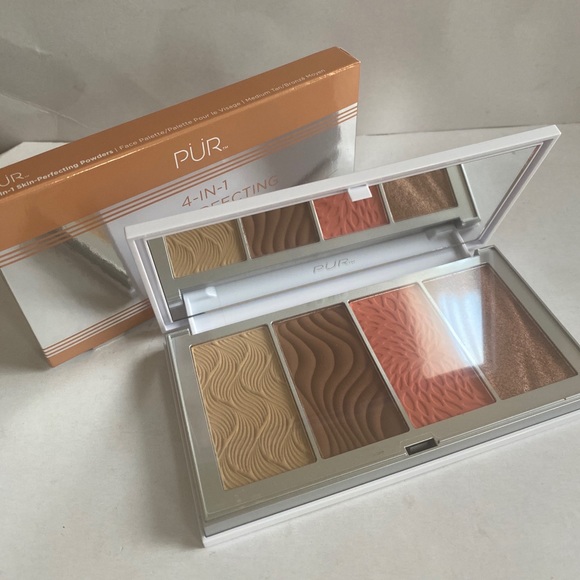 PUR 4-in-1 Skin-Perfecting Palette Medium/Tan $34 CLEAN BEAUTY - Picture 5 of 8